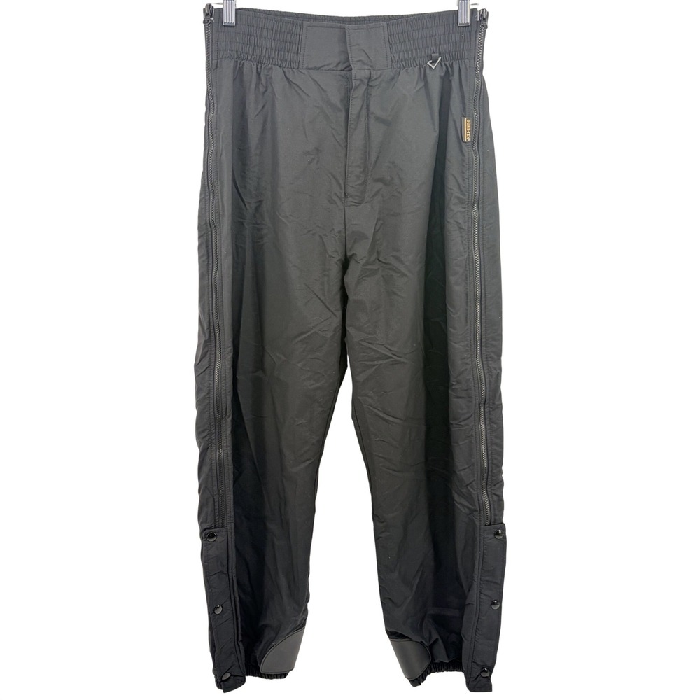 Vintage GORE-TEX Pants Men Large Black Waterproof USA Hiking Windbreaker Snow